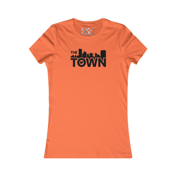 The Town "Skyline" (Black) Women's Favorite Tee