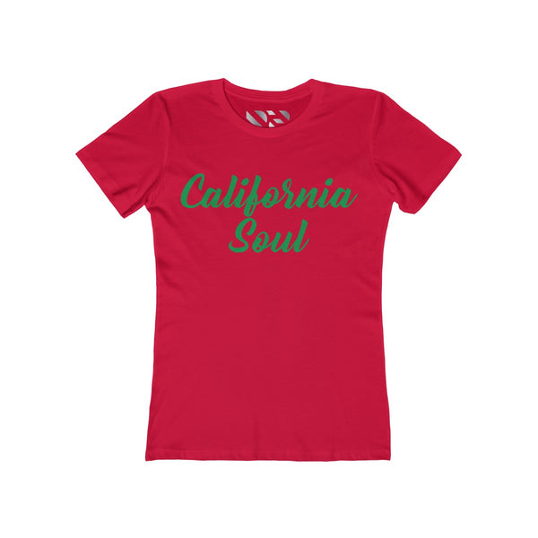 California Soul" Women's The Boyfriend Tee