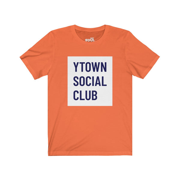 Y TOWN SOCIAL CLUB Unisex Jersey Short Sleeve Tee