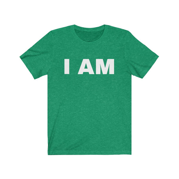 "I AM" Unisex Jersey Short Sleeve Tee