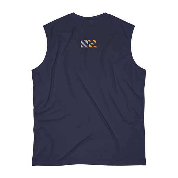 "Hustle Sweat Improve" Men's Sleeveless Performance Tee