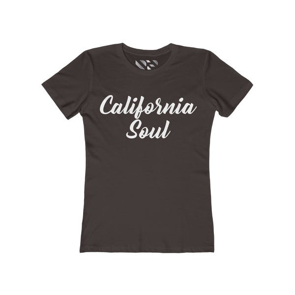 "California Soul" Women's The Boyfriend Tee