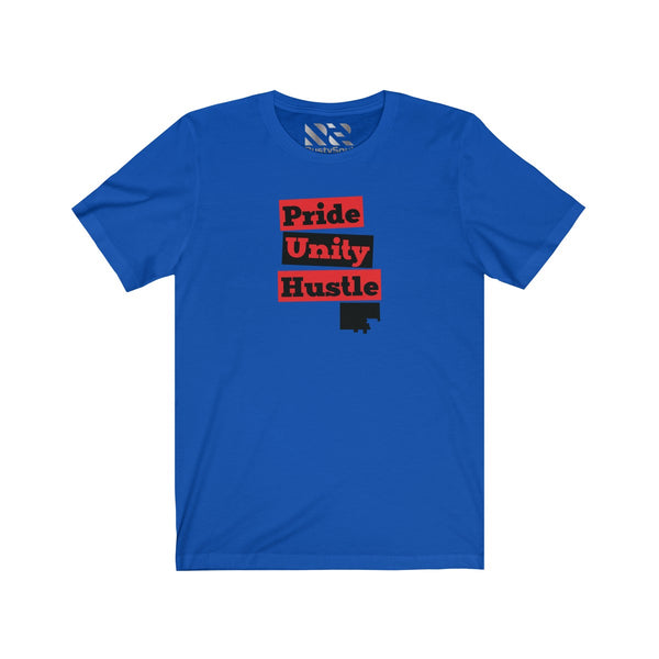 The Town "Pride Unity Hustle" Unisex Jersey Short Sleeve Tee