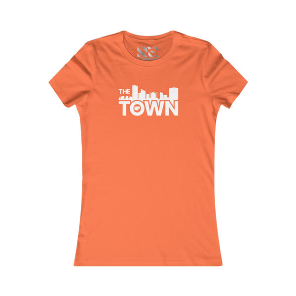 The Town "Skyline" (White) Women's Favorite Tee