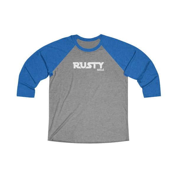 RustySoul Brand Unisex Tri-Blend 3/4 Raglan Tee
