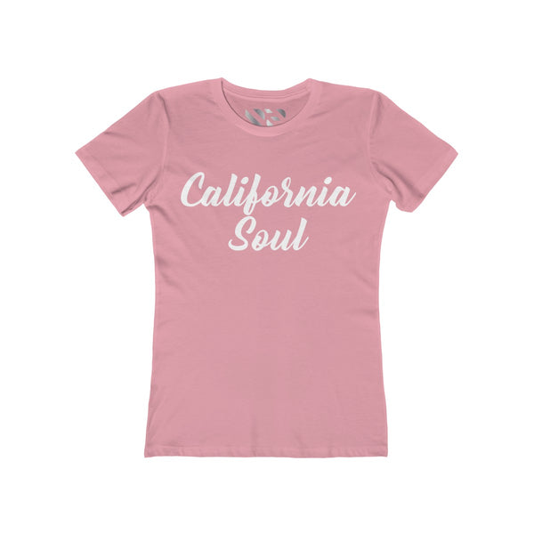 "California Soul" Women's The Boyfriend Tee