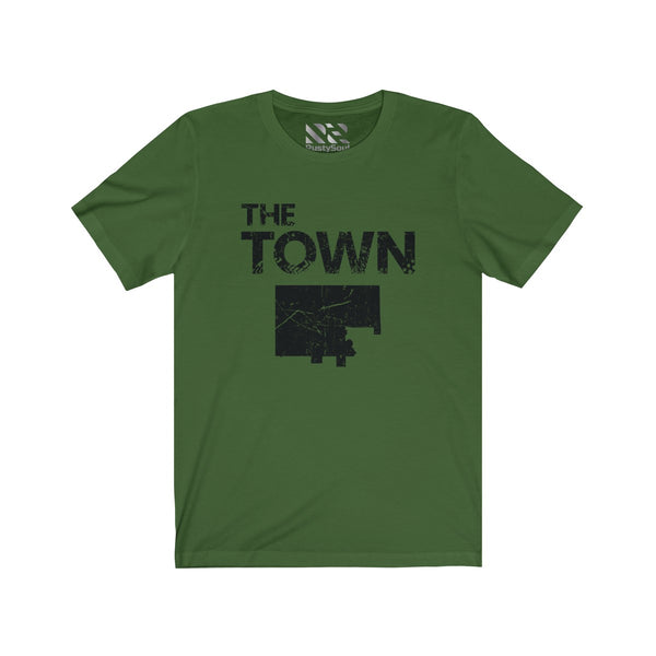 The Town 3 (Black) Unisex Jersey Short Sleeve Tee