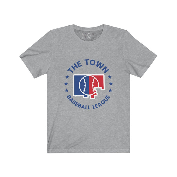 The Town "Baseball League" Unisex Jersey Short Sleeve Tee