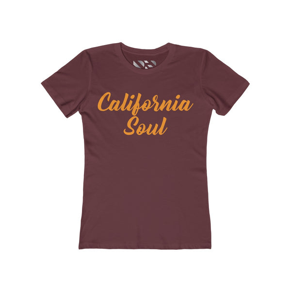 "California Soul" Women's The Boyfriend Tee