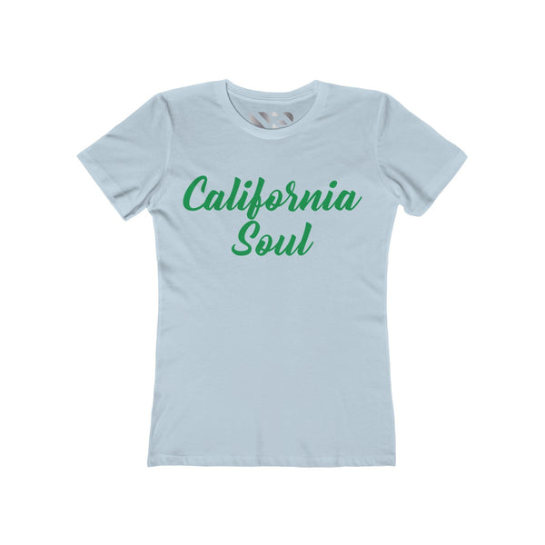 California Soul" Women's The Boyfriend Tee