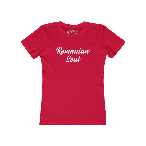 "Romanian Soul" Women's The Boyfriend Tee