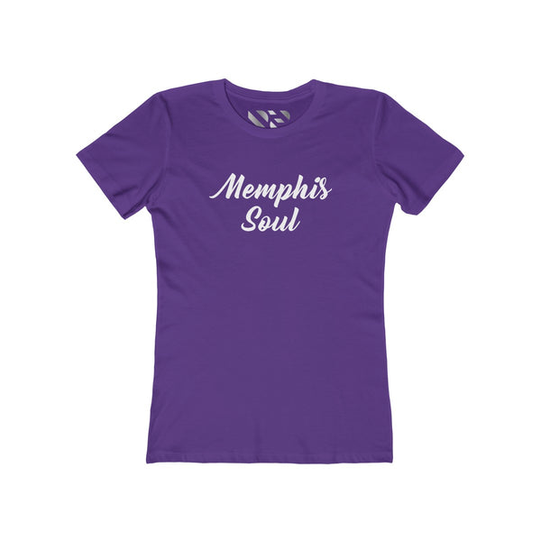 "Memphis Soul" Women's The Boyfriend Tee