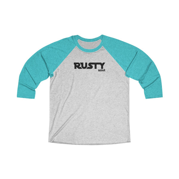 RustySoul Brand Unisex Tri-Blend 3/4 Raglan Tee