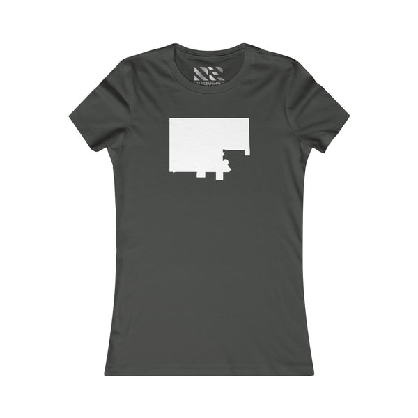 The Town "Silhouette" (White) Women's Favorite Tee