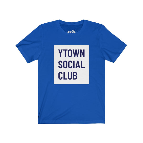 Y TOWN SOCIAL CLUB Unisex Jersey Short Sleeve Tee
