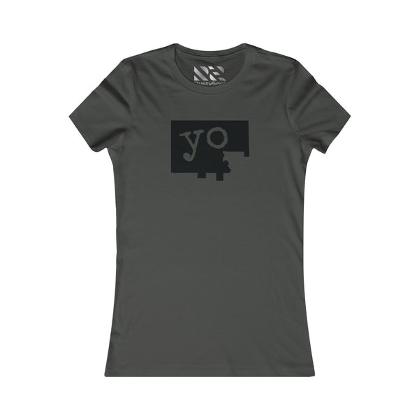 The Town "YO" (Black) Women's Favorite Tee