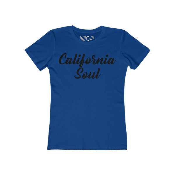 "California Soul" Women's The Boyfriend Tee
