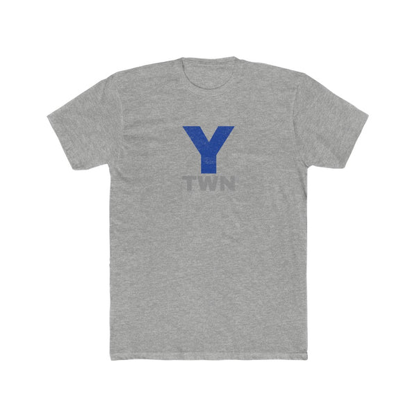 "Y TWN"  Men's Cotton Crew Tee