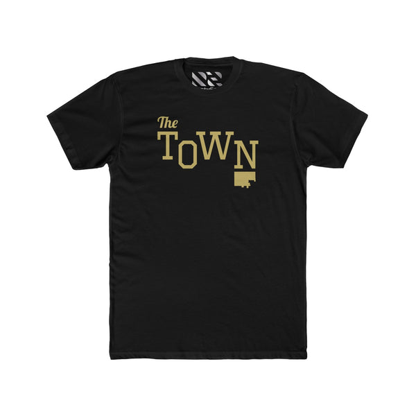 The Town 2 (Gold) Men's Cotton Crew Tee