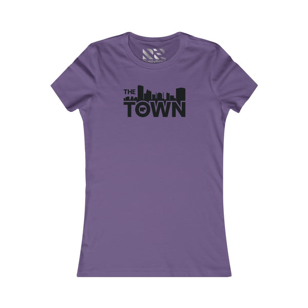 The Town "Skyline" (Black) Women's Favorite Tee
