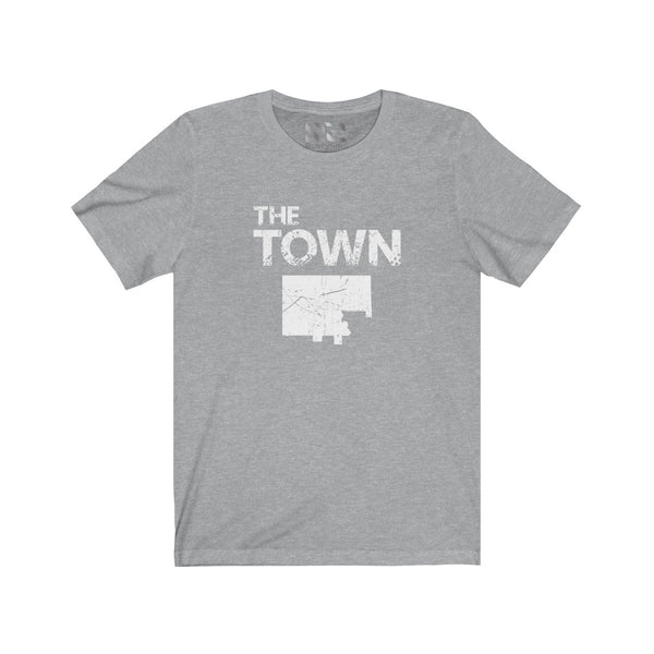 The Town 3 (White) Unisex Jersey Short Sleeve Tee