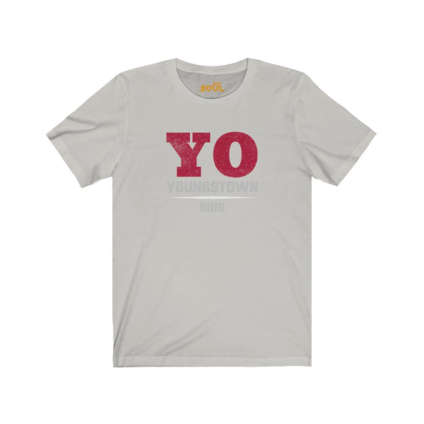 "YO" Unisex Jersey Short Sleeve Tee