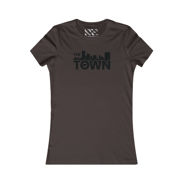 The Town "Skyline" (Black) Women's Favorite Tee