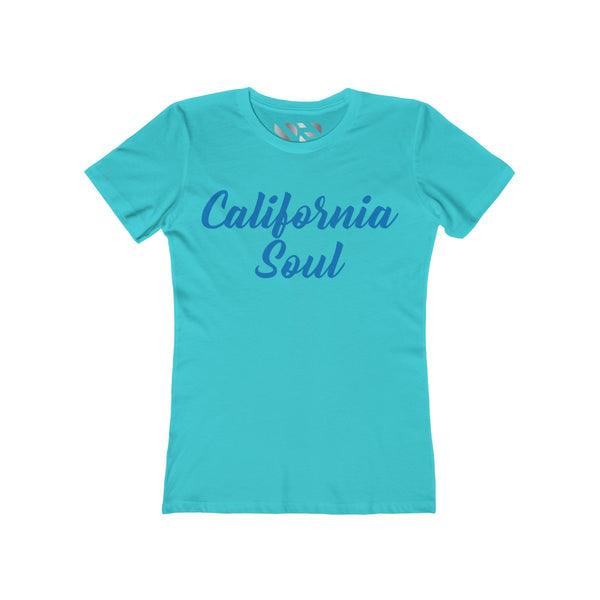 California Soul" Women's The Boyfriend Tee