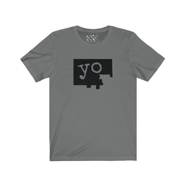 The Town "YO" (Black) Unisex Jersey Short Sleeve Tee