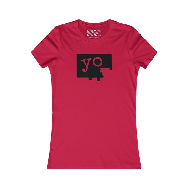 The Town "YO" (Black) Women's Favorite Tee