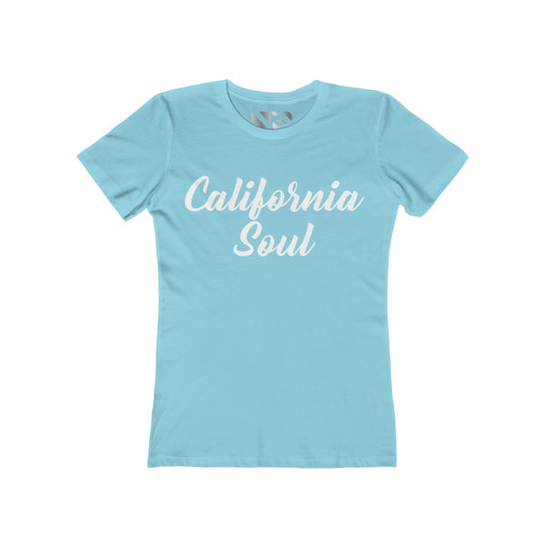 "California Soul" Women's The Boyfriend Tee