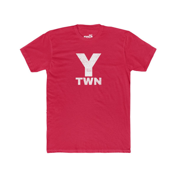 Y TWN Men's Cotton Crew Tee