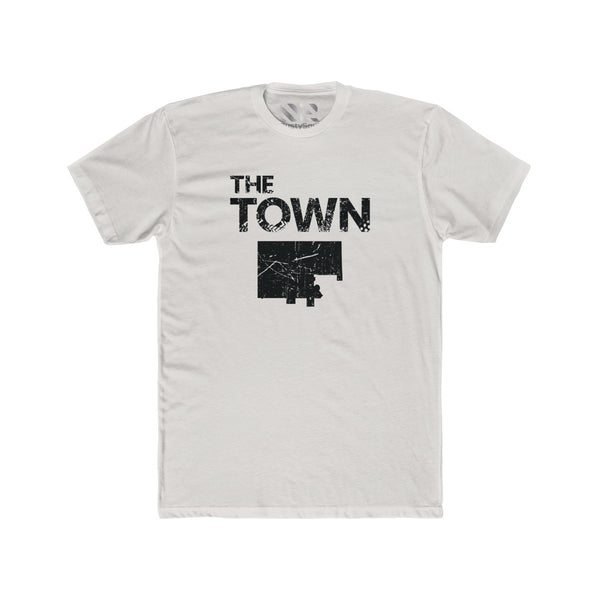 The Town 1 (Black) Men's Cotton Crew Tee
