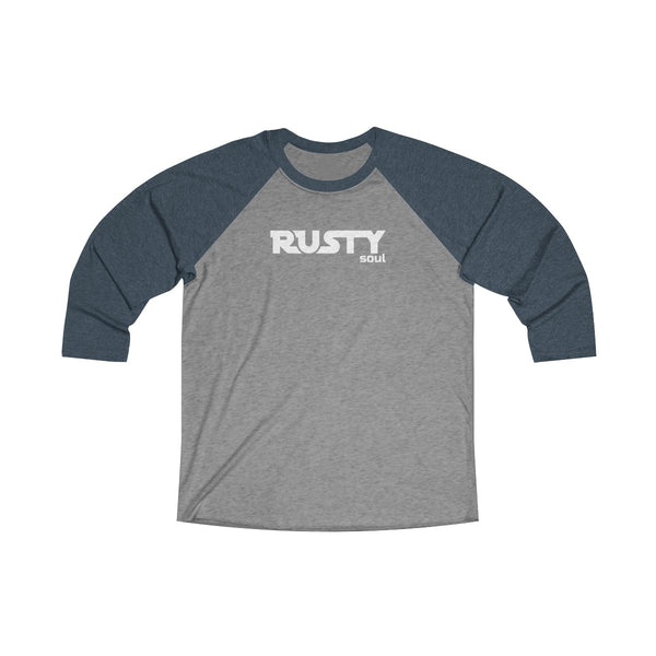 RustySoul Brand Unisex Tri-Blend 3/4 Raglan Tee