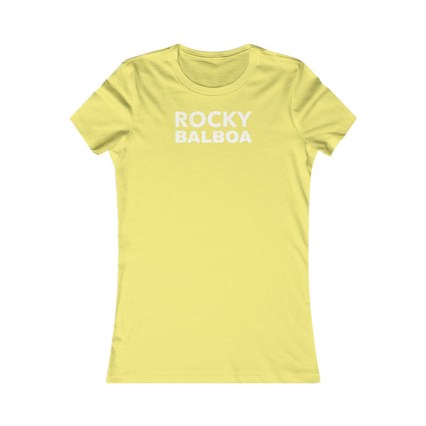 "Rocky Balboa" Women's Favorite Tee