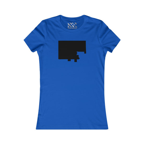 The Town "Silhouette" (Black) Women's Favorite Tee
