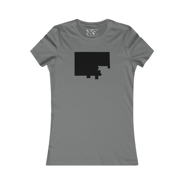 The Town "Silhouette" (Black) Women's Favorite Tee
