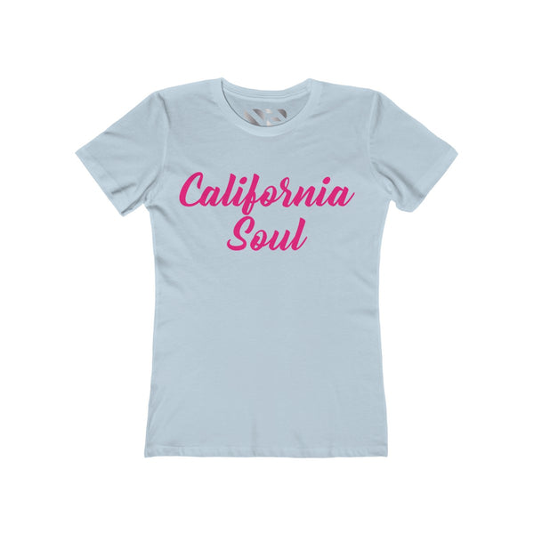California Soul" Women's The Boyfriend Tee