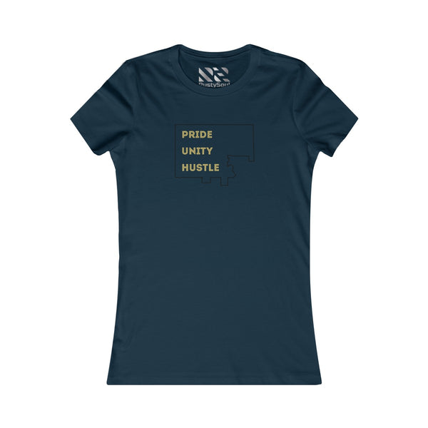The Town "PRIDE UNITY HUSTLE" Women's Favorite Tee