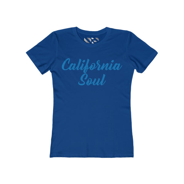 California Soul" Women's The Boyfriend Tee