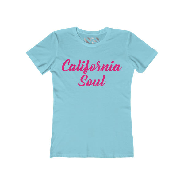 California Soul" Women's The Boyfriend Tee