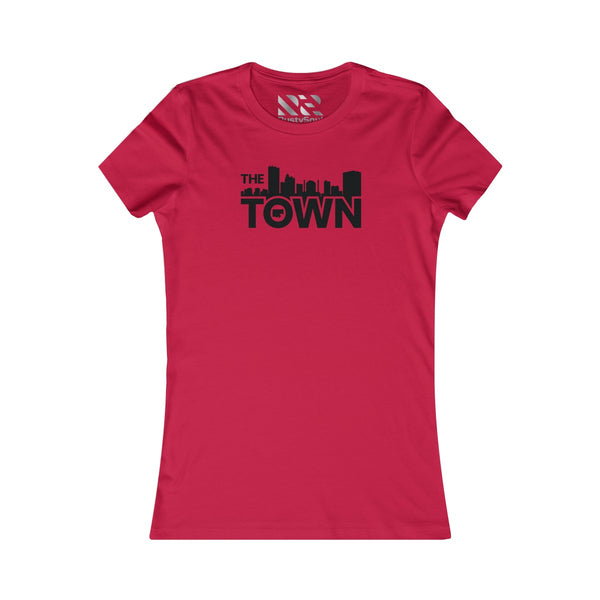 The Town "Skyline" (Black) Women's Favorite Tee