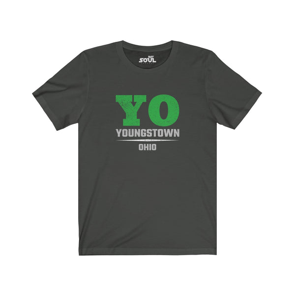 "YO" Unisex Jersey Short Sleeve Tee