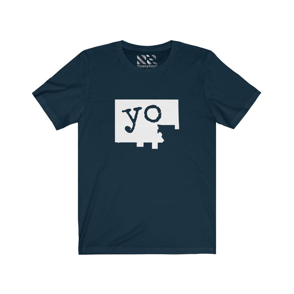 The Town "YO" (White) Unisex Jersey Short Sleeve Tee