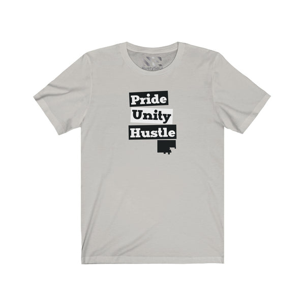 The Town "Pride Unity Hustle" Unisex Jersey Short Sleeve Tee