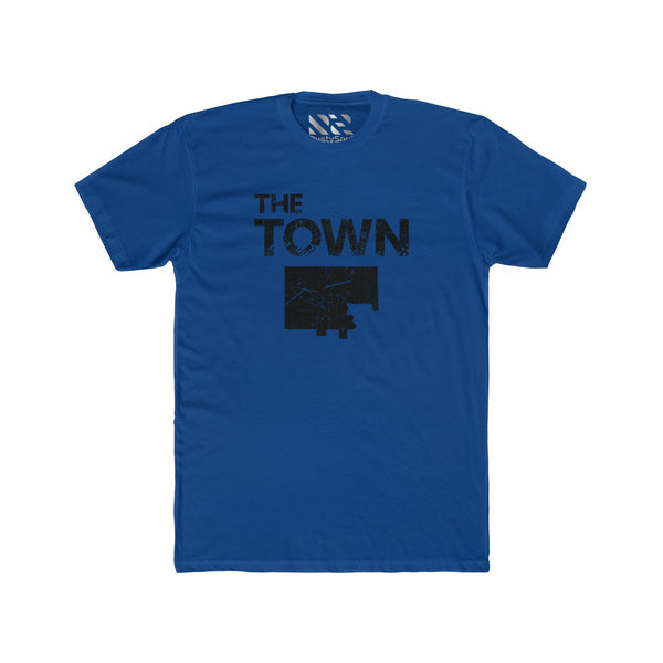 The Town 1 (Black) Men's Cotton Crew Tee