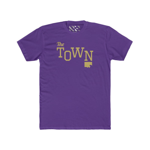 The Town 2 (Gold) Men's Cotton Crew Tee