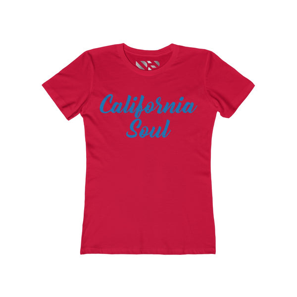 California Soul" Women's The Boyfriend Tee