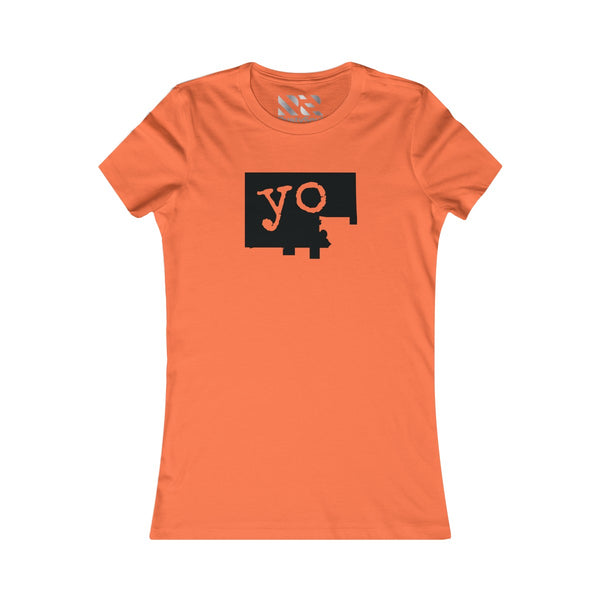 The Town "YO" (Black) Women's Favorite Tee