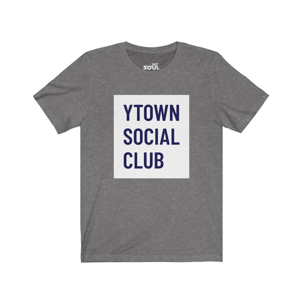 Y TOWN SOCIAL CLUB Unisex Jersey Short Sleeve Tee